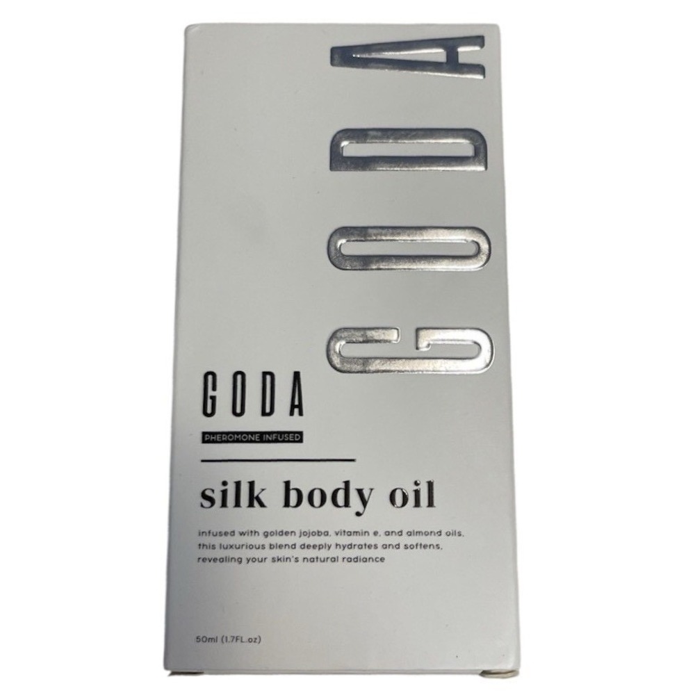 GODA Silk Body Oil Pheromone Infused Vanilla Amber 50ml 1.7oz New in Box